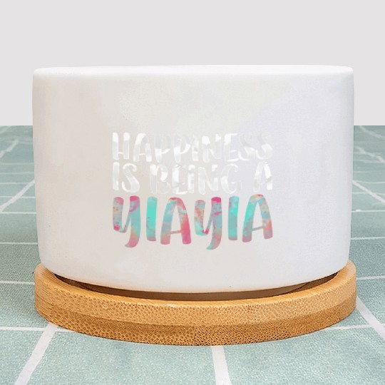 Happiness Is Being A Yiayia Mother'S Day Plant Pots