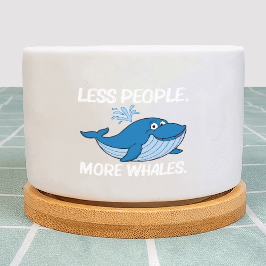 Whale For Orca Narwhal Blue Whales Plant Pots