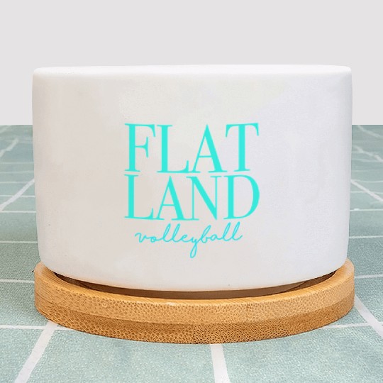 Flatland Volleyball Plant Pots