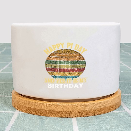 Happy Pi Day 3 14 March 14Th Math Teacher Plant Pots