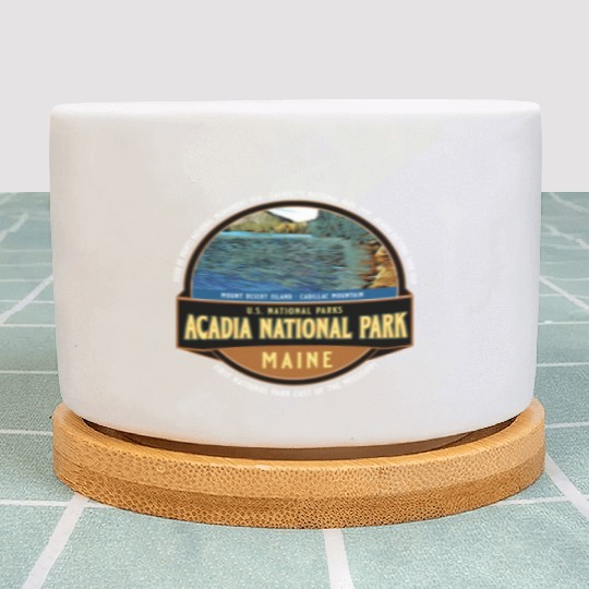 Acadia National Park Maine Vacation Plant Pots