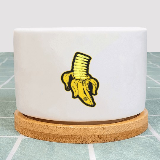 Banana Clip Magazine ©WhiteTigerLLC.Com Plant Pots