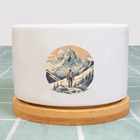 Mountain Hiking Plant Pots