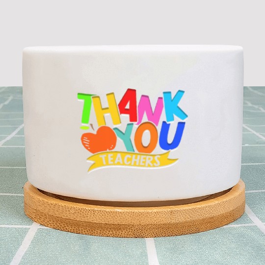 Thank you teacher - Gratitude Plant Pots