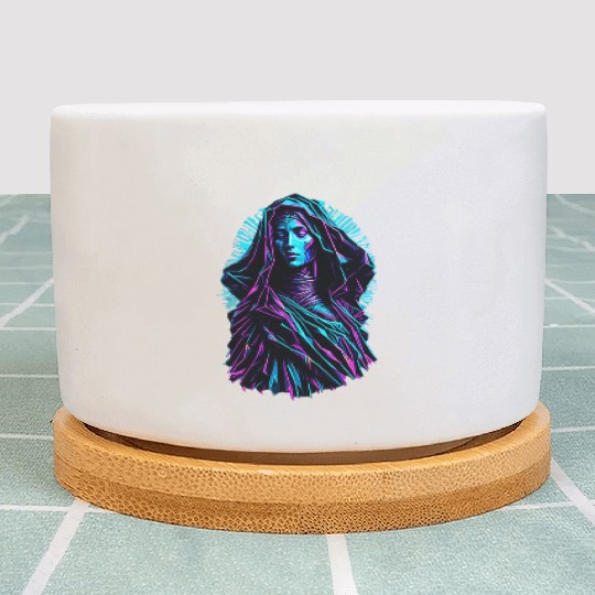 Mary Our Lady Plant Pots