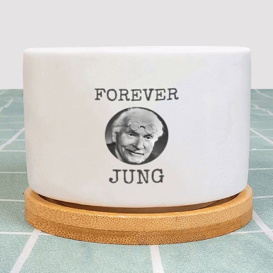 Forever Jung Psychology Student Psychologist Joke Plant Pots