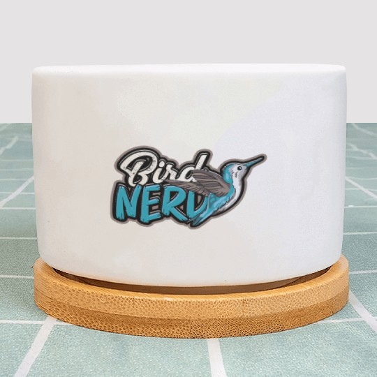 Bird Desig for Birdwatcher Bird Nerd Lover Bird Plant Pots