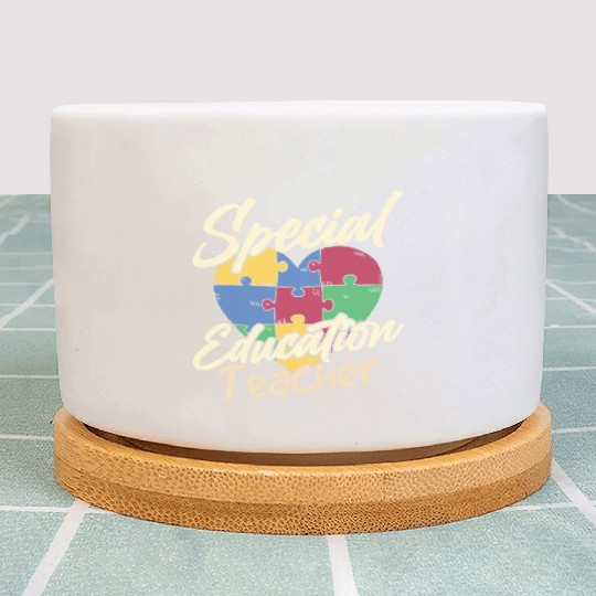 Special Education Teacher Cute Sped Awareness Plant Pots