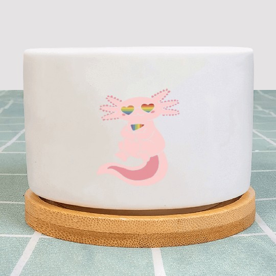 Gay Lesbian Axolotl Csd Lgbtq Pride Gay Plant Pots