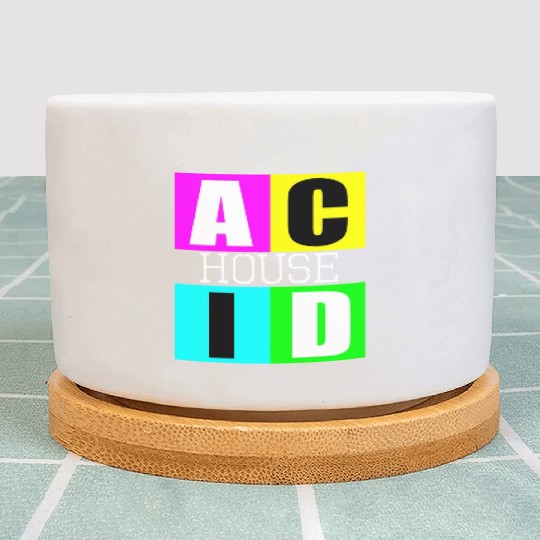 Acid house music Plant Pots