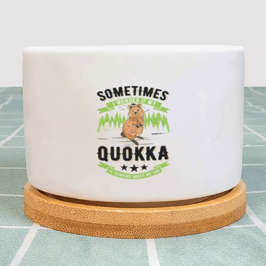 Quokka Gift Short-tailed Kangaroo Plant Pots