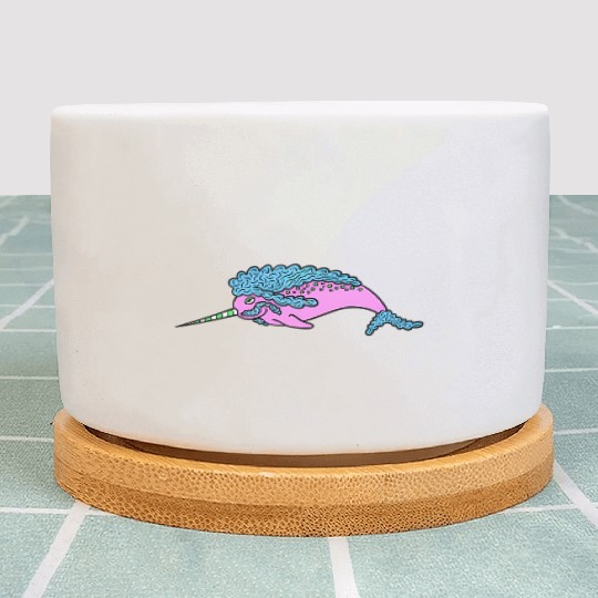 Seapoodle Narwhal Plant Pots