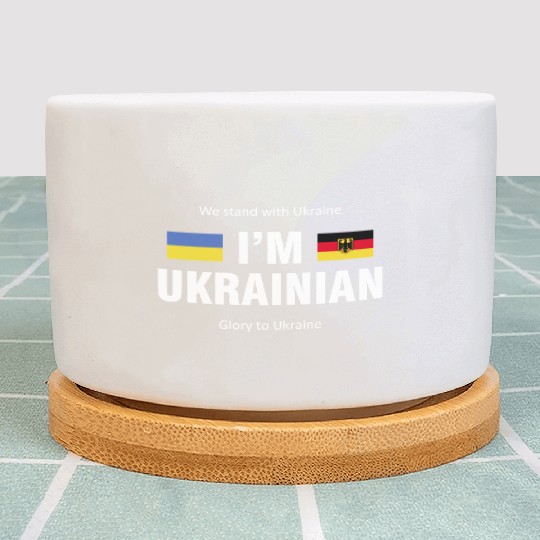 The Germany - Ukraine. I am Ukrainian Plant Pots
