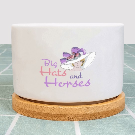 Big And Horses Derby Day Kentucky 2022-2023 Derby Plant Pots