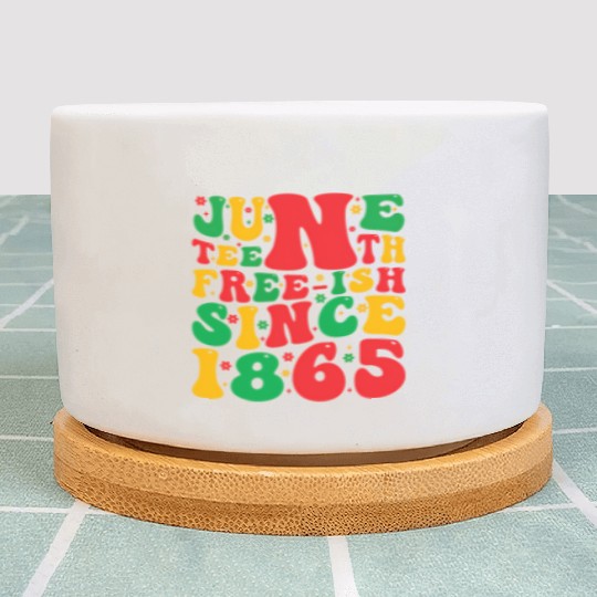2023 Juneteenth Since 1865 Black African American Plant Pots
