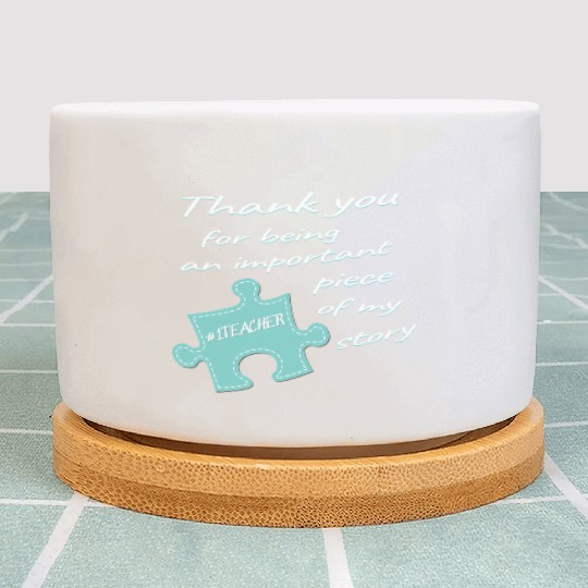 Teacher Appreciation Number One Teacher End Of Sch Plant Pots