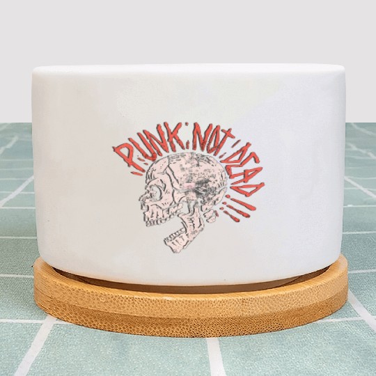 Punks Not Dead - Vintage Grunge - Punk Is Not Plant Pots