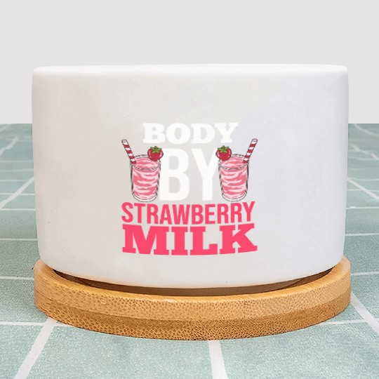 Strawberry Milk Shake Korean Vegan Japanese Plant Pots