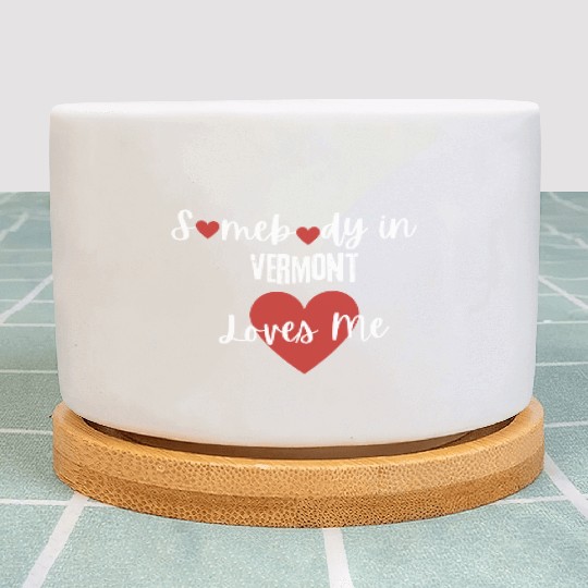 Somebody in Vermont Loves Me Plant Pots