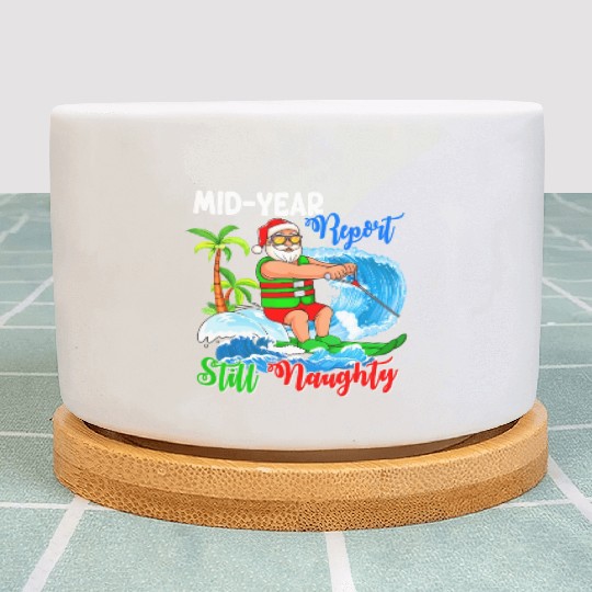 Mid-Year Report Still Naughty Christmas In July Plant Pots