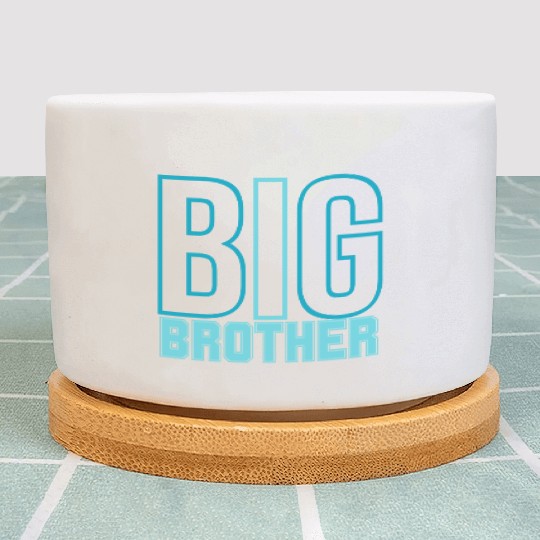 BIG BROTHER,Brother Baby Gift,Cute Big Brother Plant Pots