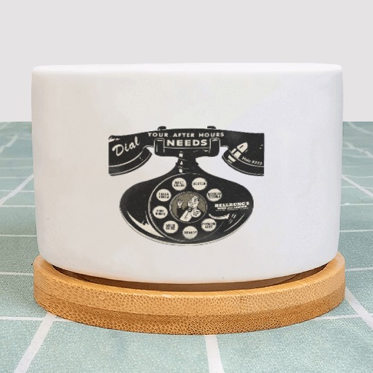 Vintage St. Louis Liquor Store Plant Pots