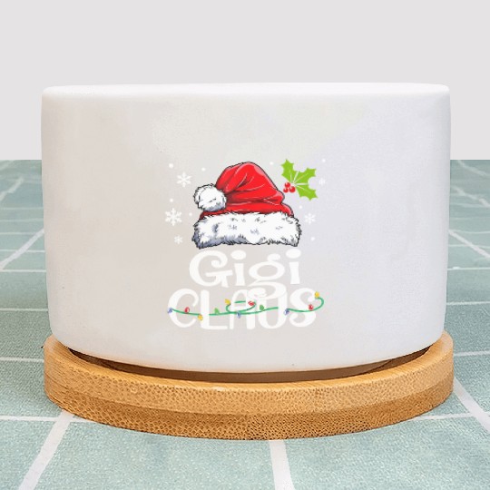 Gigi Claus Family Pj Plant Pots