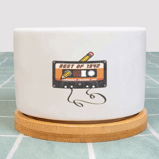 Best Of 1942 Vintage Edition Cassette Tape Plant Pots