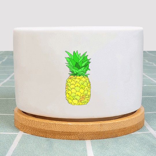 Pineapple Pun Illustration Plant Pots