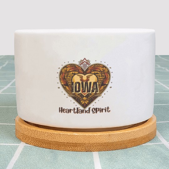 IOWA Heartland Spirit Plant Pots