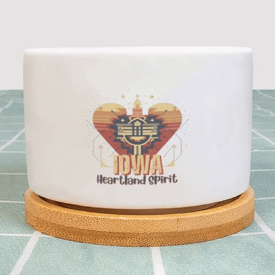 IOWA Heartland Spirit Plant Pots