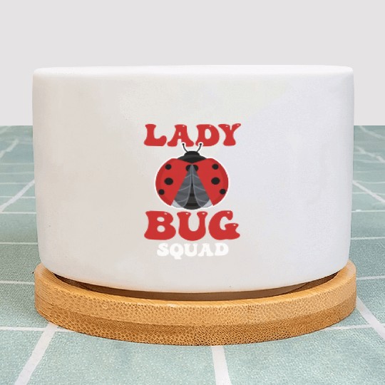 Entomology Entomologists Insect Lover Ladybug Plant Pots