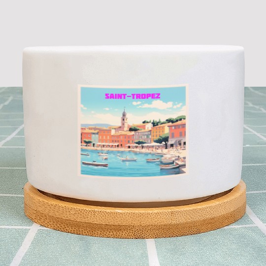 "Pastel Paradise" Saint-Tropez Plant Pots