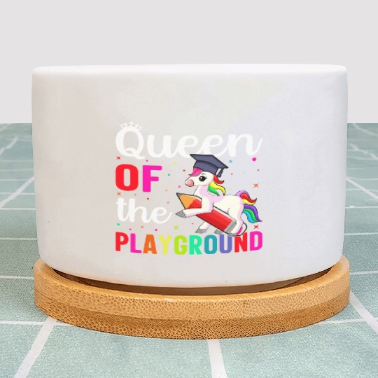 Queen Of The Playground Back To School Plant Pots