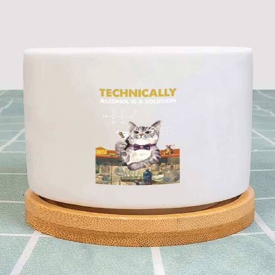 Techally Alcohol Is A Solution Chemistry Plant Pots