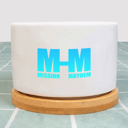 Mission Mayhem Plant Pots