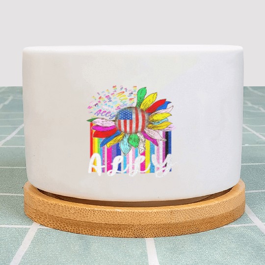 LGBTQ Ally Plant Pots for Gay Pride Men Women