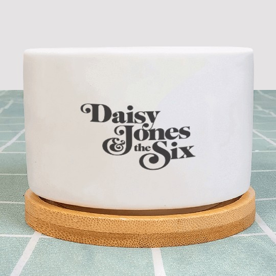 Daisy Jones The Six - Logo Plant Pots