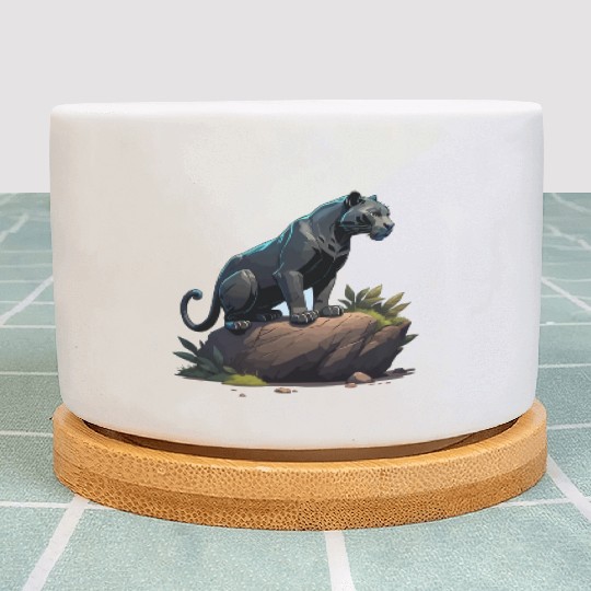 black panther Plant Pots