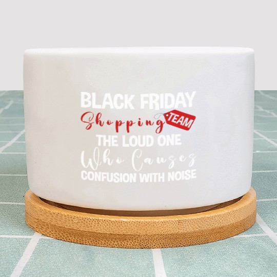 Black Friday Shopping Team 2 Plant Pots