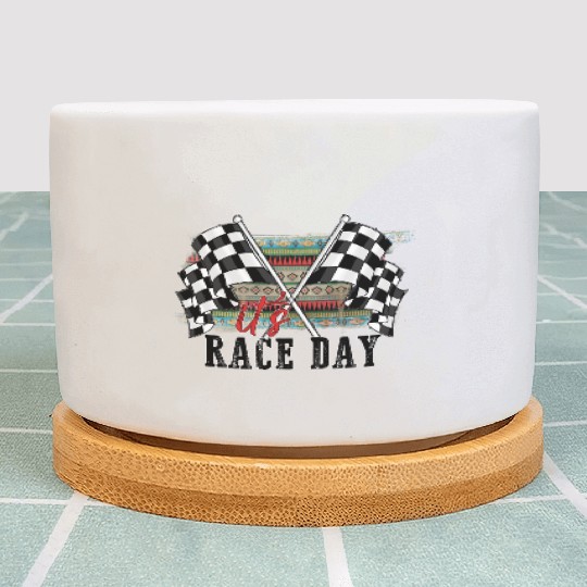 Its Race Day Plant Pots