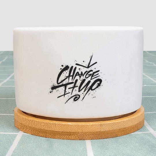 "Change It Up" Blank Ink Plant Pots