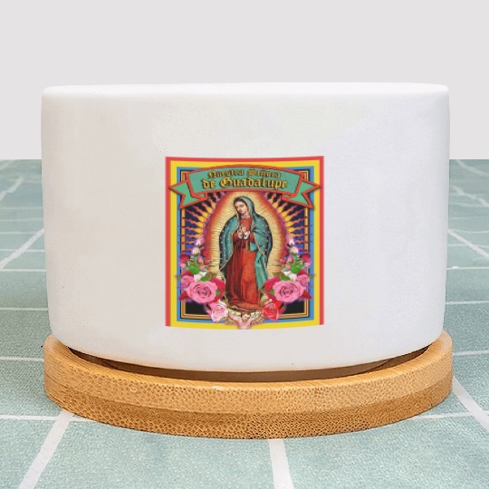 Our Lady Of Guadalupe Virgin Mary Plant Pots