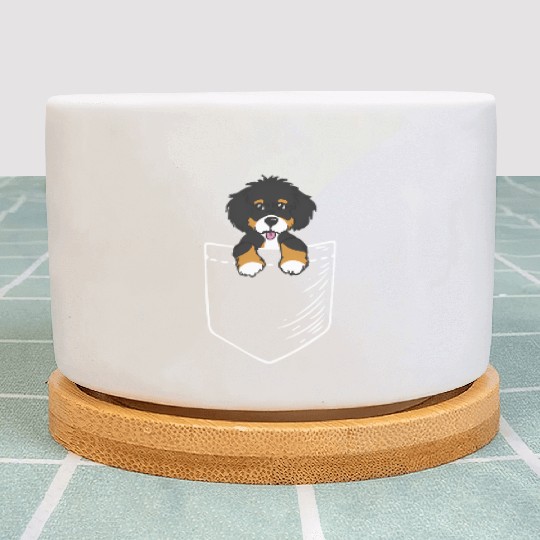 Bernedoodle Plant Pots