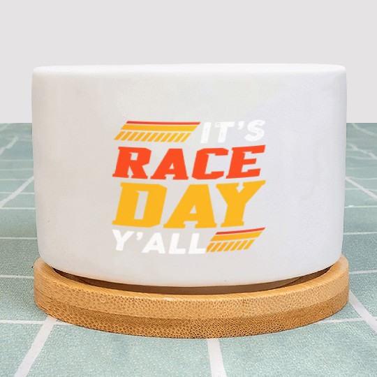 It's Race Day Y'All Plant Pots