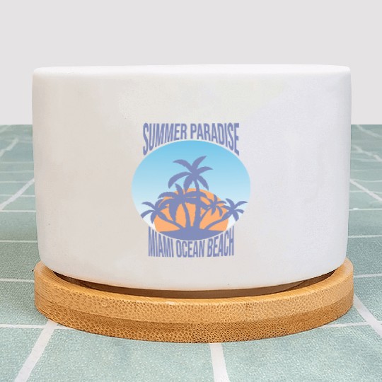 Tropical Paradise Plant Pots