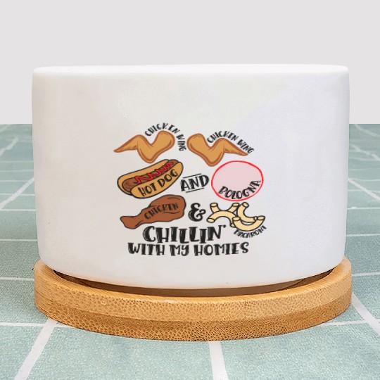 Chicken Wing Chicken Wing Hot Dog Bologna Viral So Plant Pots