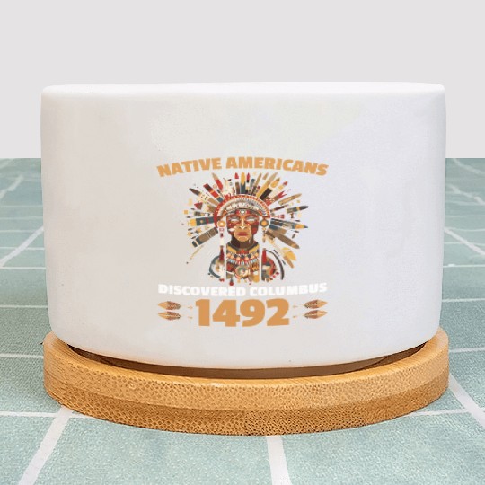 Aboriginal Indians Indigenous Native American Day Plant Pots