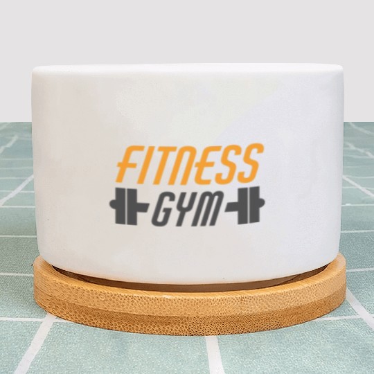 Fitness Gym Plant Pots