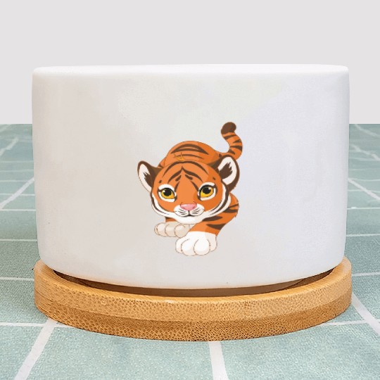 Tiger Love Plant Pots